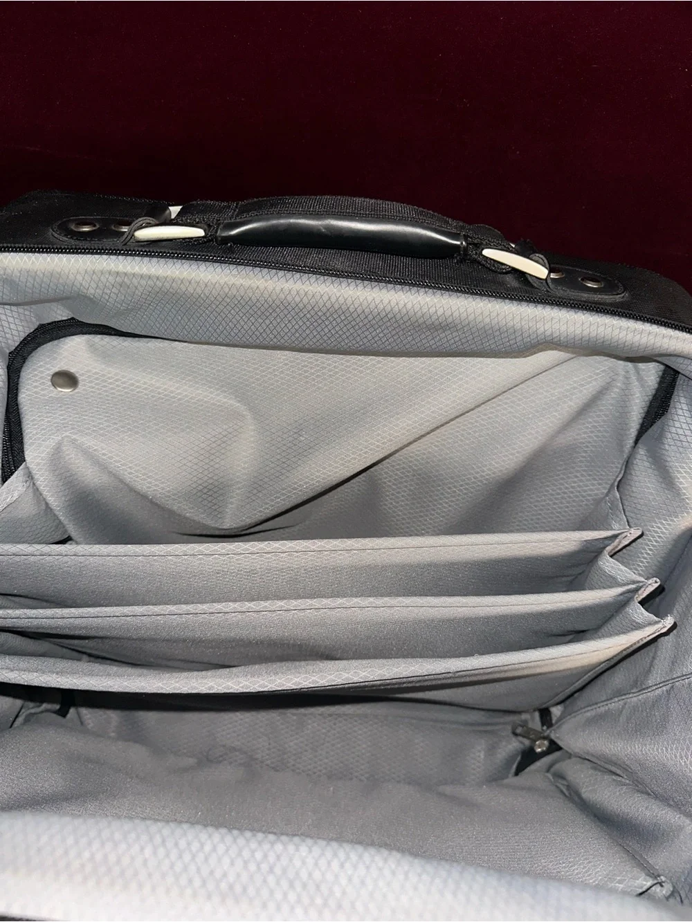SAMSONITE 4 wheels ROLLING  briefcase Traveling, office, school, seminars etc.